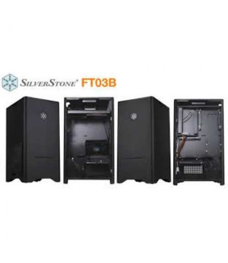 SILVERSTONE FT03B FORTRESS SERIES BLACK ATX CASE