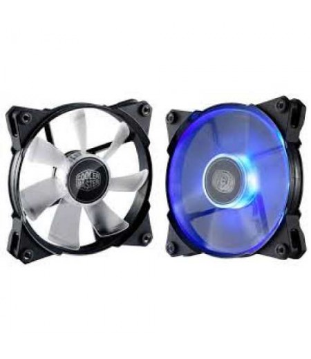 COOLER MASTER FAN JETFLO 120 BLUE,RED,WHITE LED CASE FAN.