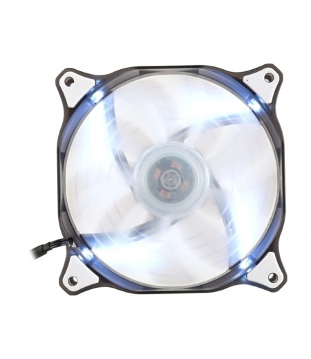 COUGAR 12CM CFD White LED Hydraulic (Liquid) Bearing Fan 