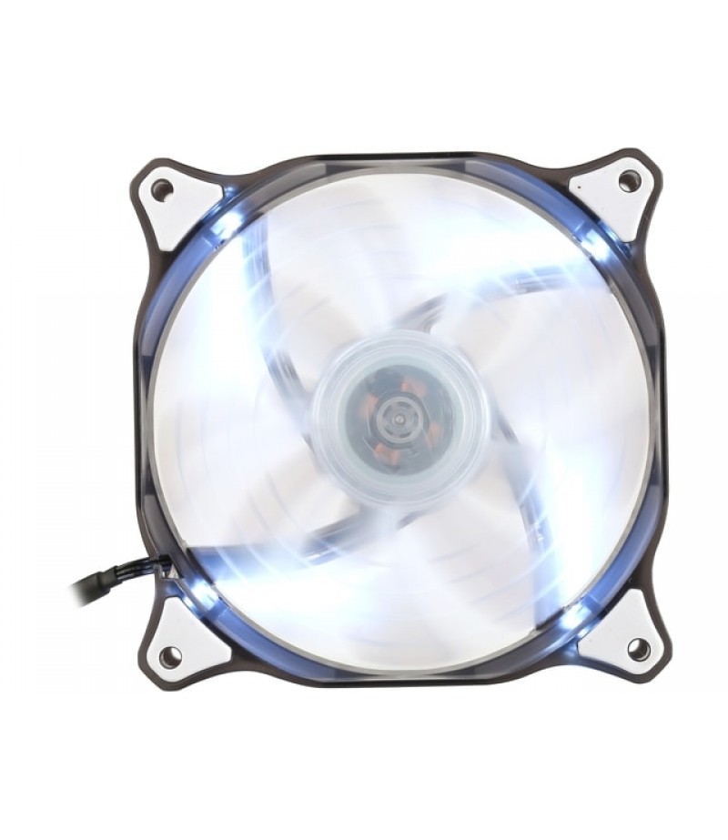 COUGAR 12CM CFD White LED Hydraulic (Liquid) Bearing Fan 