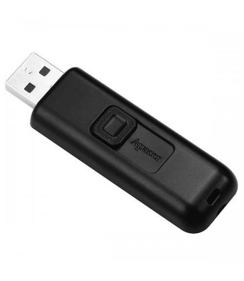 Apacer AH322 8GB Flash Drive, Black, Retail Package