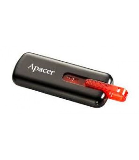 Apacer AH326 8GB Flash Drive, Black, Retail Package