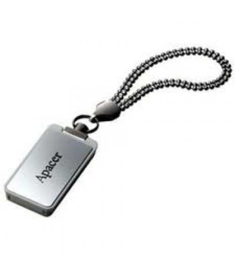 Apacer AH129 8GB Flash Drive, Silver, Retail Package