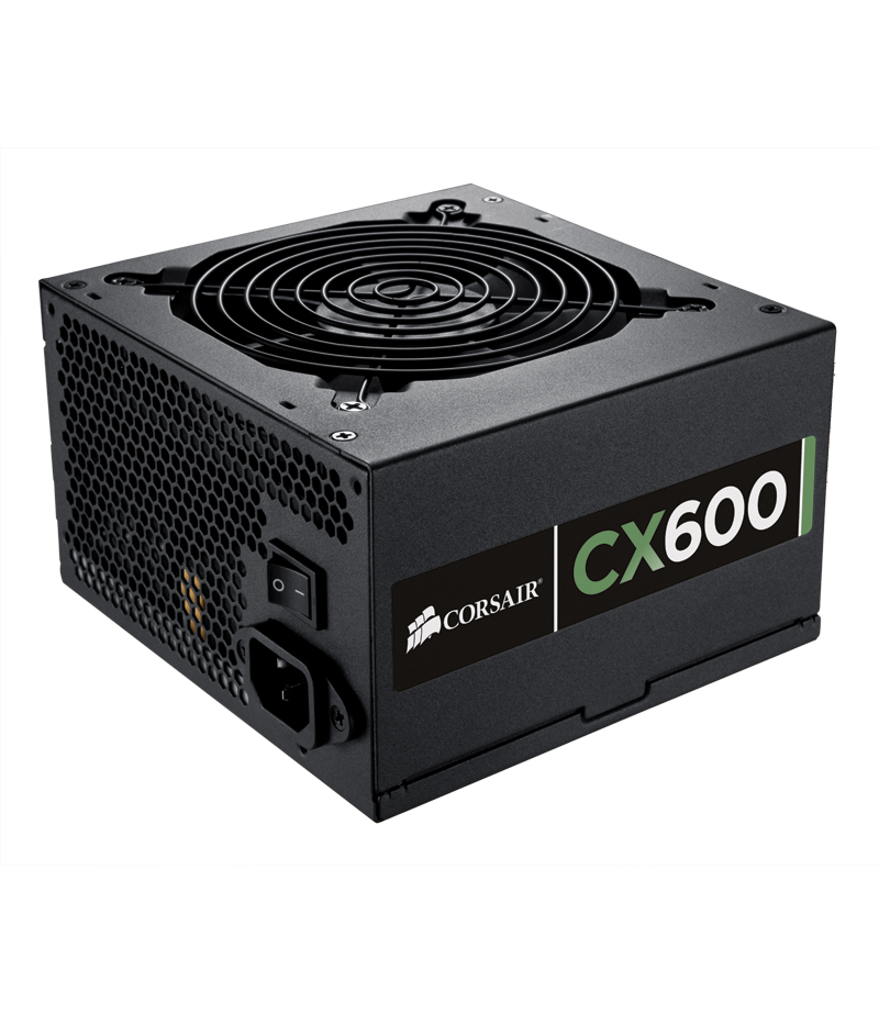 CORSAIR CX series CX600 80 PLUS BRONZE Certified Active PFC Power Supply