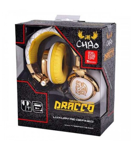 THERMALTAKE DRACO SIGNATURE / OVER THE EAR/ WHITE/ 3.5MM / STEREO (RNM/UB/130915)