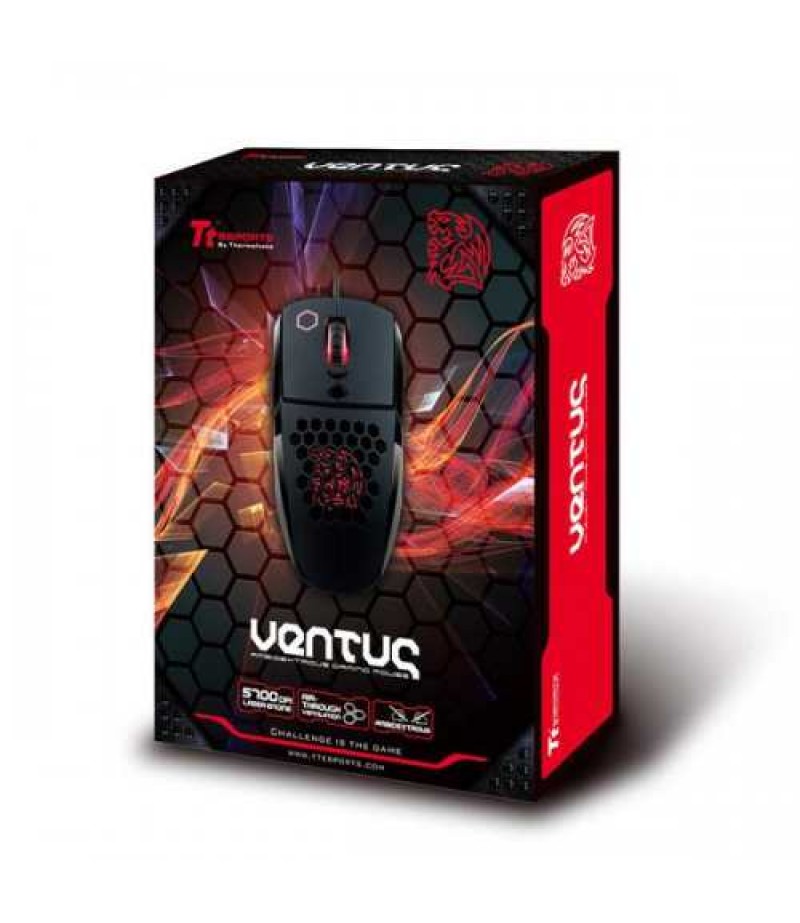 THERMALTAKE MOUSE VENTUS / WIRED / LASER / OMRON / BLACK / COLOR BOX (TRL/UB/130915)