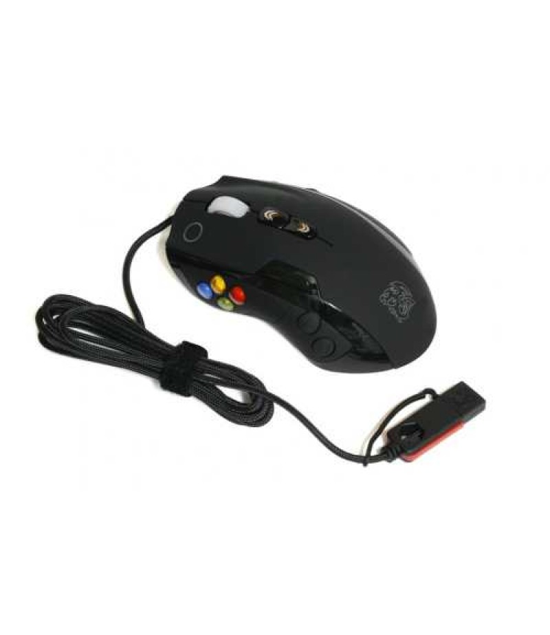 THERMALTAKE MOUSE VOLOS/ WIRED/ LASER/ OMRON/ BLACK / COLOR BOX (RME/UB/130915)