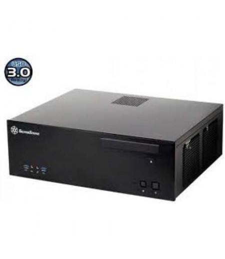 SILVERSTONE GD04-USB3 BLACK HTPC ATX CASE