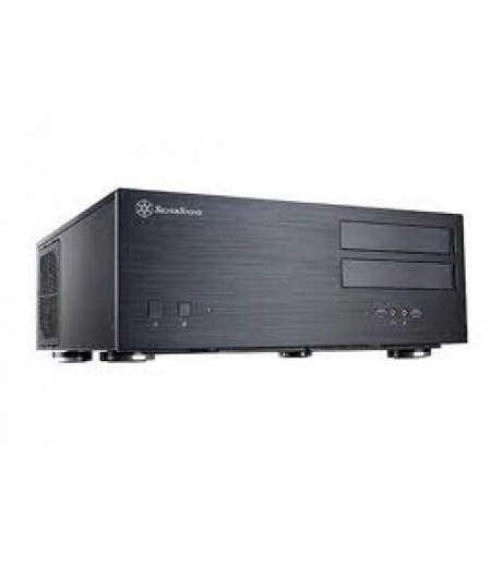 SILVERSTONE GD08 BLACK HTPC ATX CASE