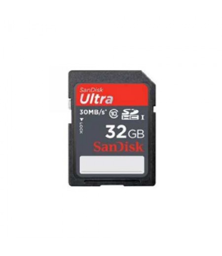 SANDISK SD Ultra 32GB ,C10, 30MB/s Memory Card