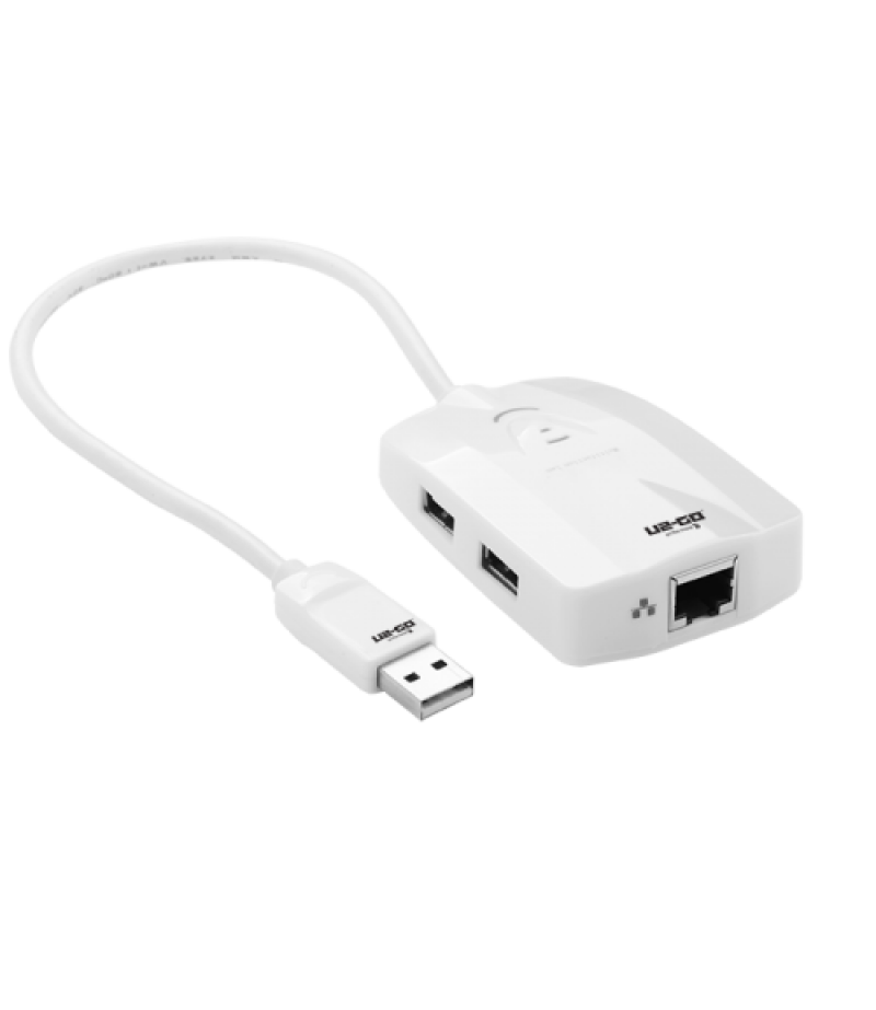 U2-GO USB 2.0 10/100 MBPS ETHERNET +3 PORT