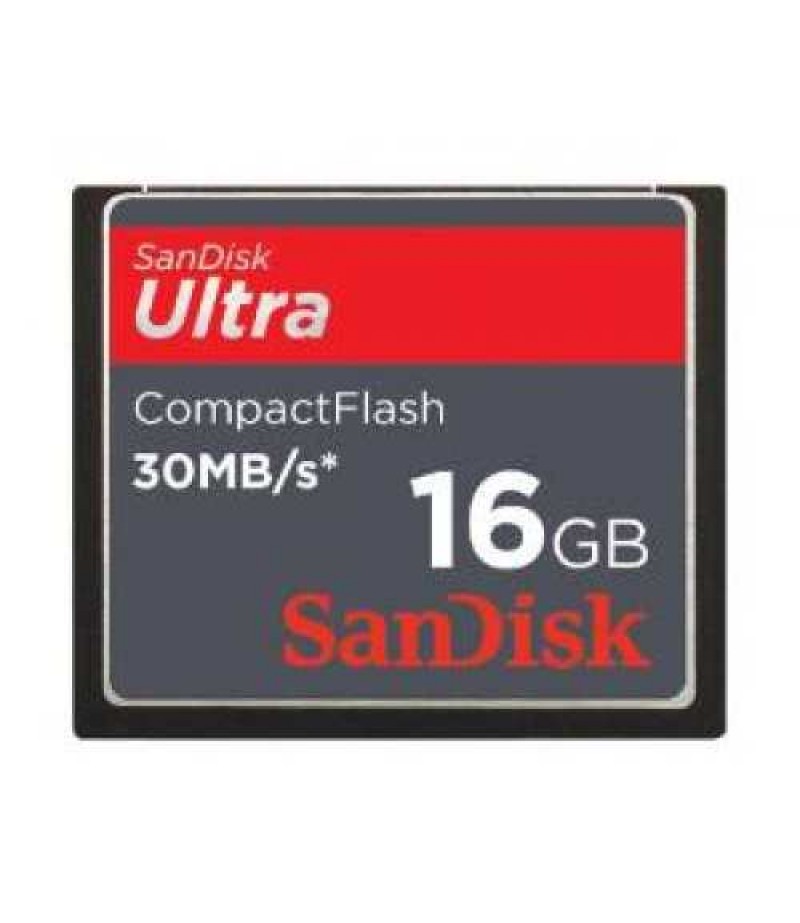 SANDISK CF 16GB Ultra ,30MB/s MemoryCard