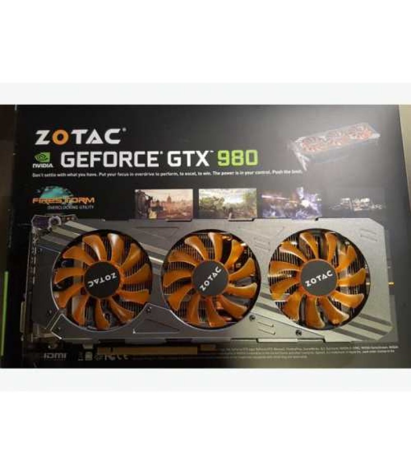 ZOTAC GEFORCE GTX980 AMP EDITION 4GB DDR5