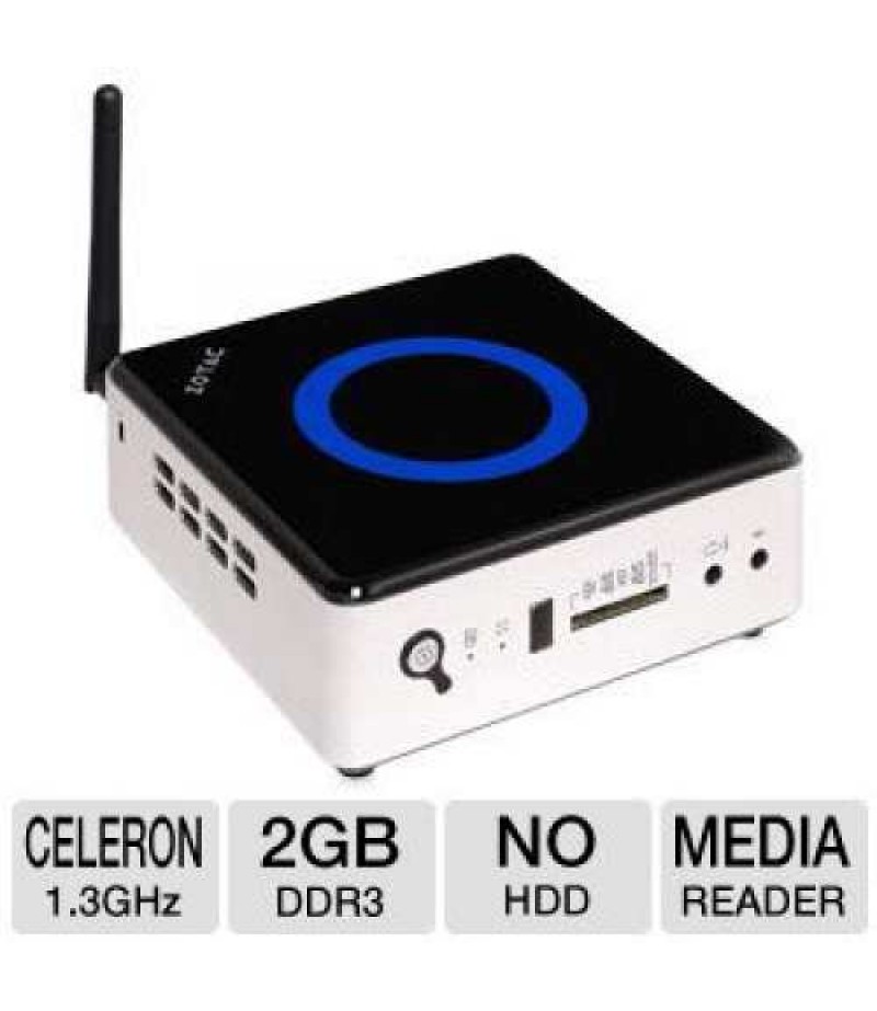 ZOTAC ZBOX NANO,1.3 DUAL CORE, HM65, CULV867