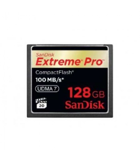 SANDISK CF 128GB ExtremePRO,100MB/s Memory Card