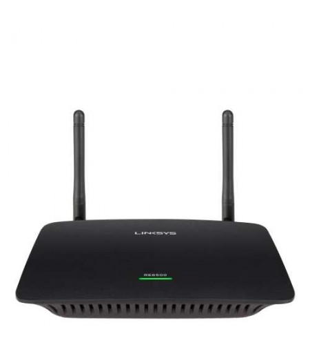 Linksys RE6500 Universal Dual Band AC1200 Wi-Fi Range Extender (4 x Gigabit Ethernet, AUX Music Streaming, WPS)