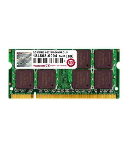 TRANSCEND 2GB DDR2 667 FOR NOTEBOOK