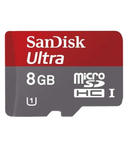 SANDISK Micro SD Ultra 8GB Android UHS-I C10 30MB/s Memory Card