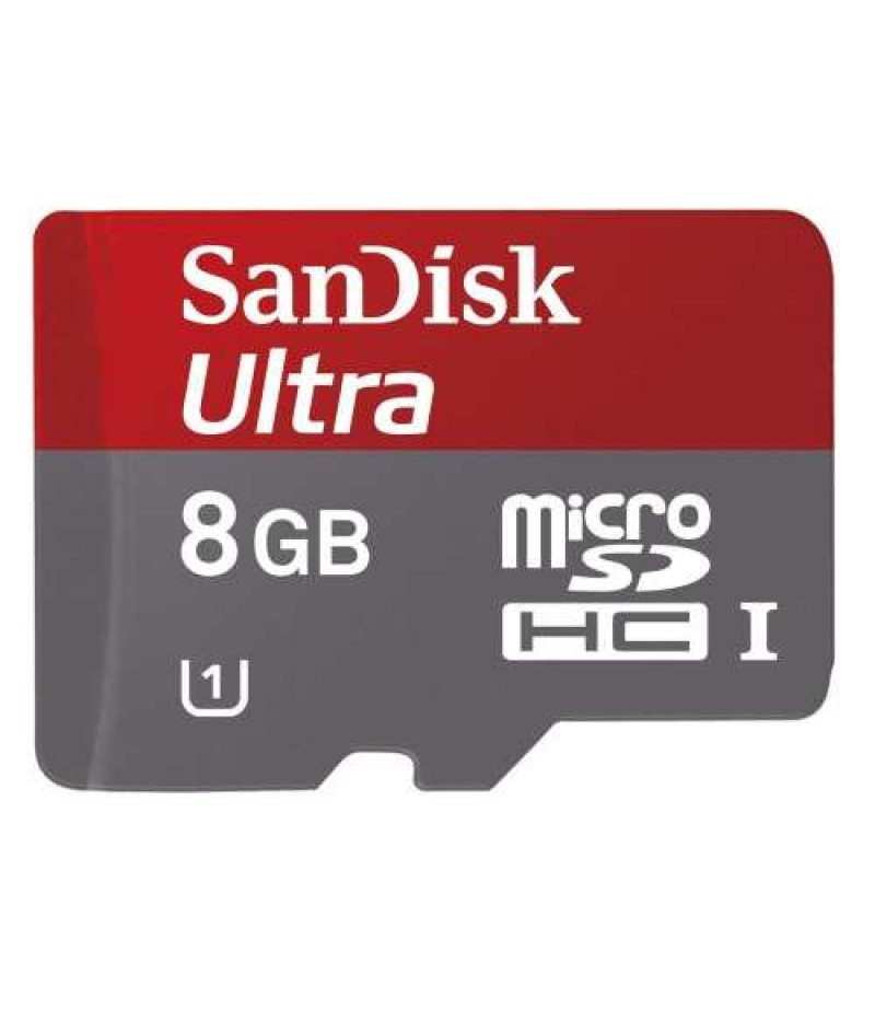 SANDISK Micro SD Ultra 8GB Android UHS-I C10 30MB/s Memory Card