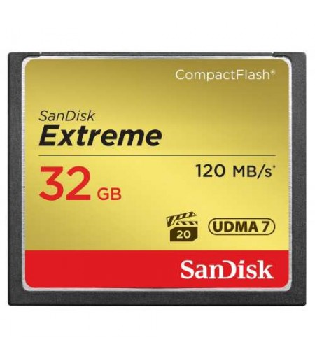 SANDISK SDCFXS-032G-X46, Extreme,120MB/s,60MB/s, Memory Card