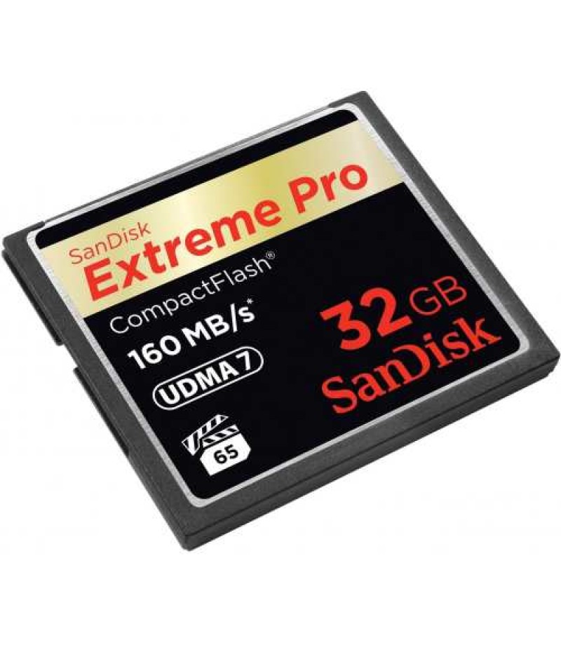 SANDISK Extreme Pro CF 160MB/s 32 GB VPG 65, UDMA 7 Memory Card