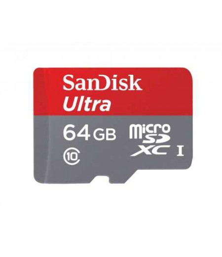 SANDISK Micro SD Ultra 64GB Android UHS-I C10 30MB/s Memory Card