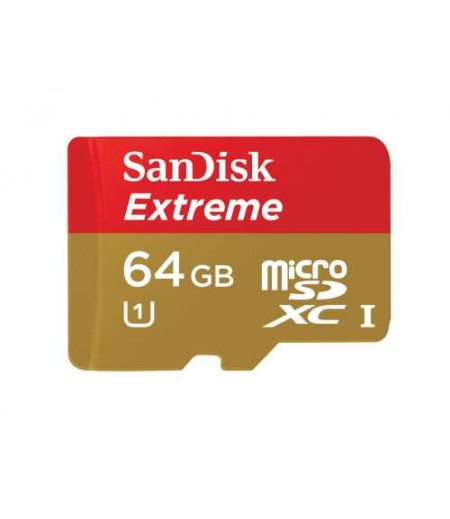 SANDISK MicroSD 64GB Extreme 45MB/s Memory Card