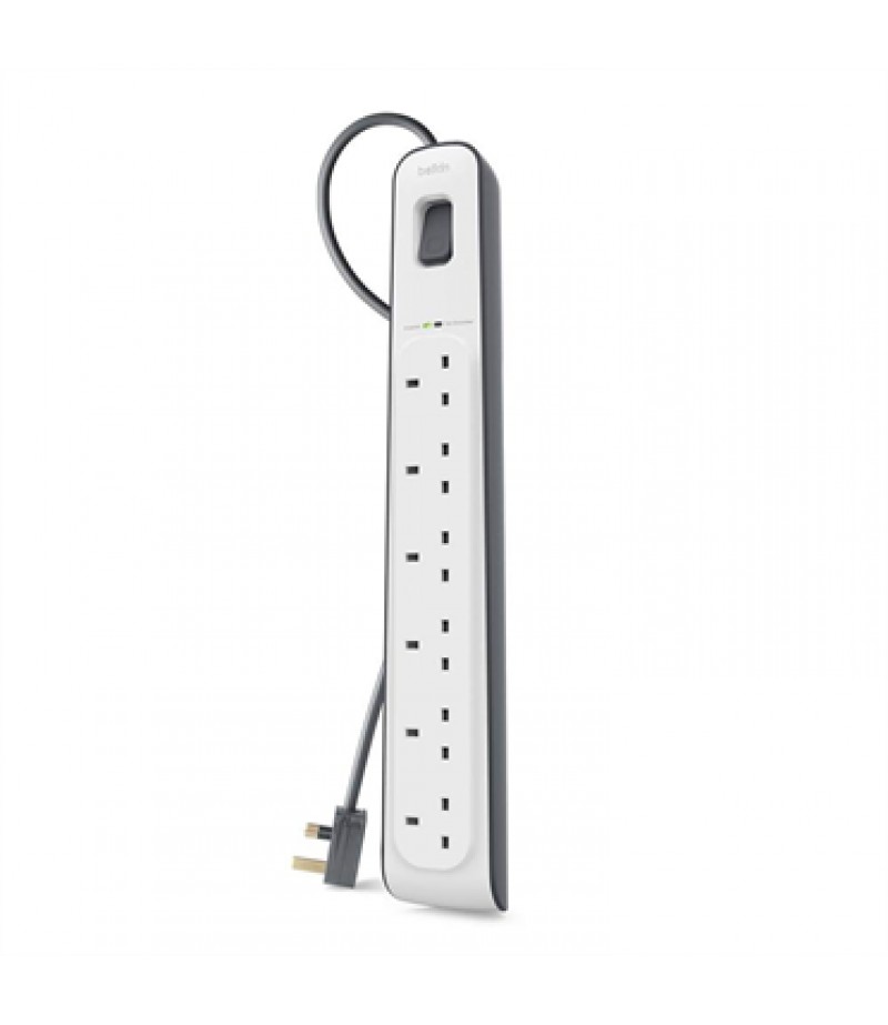 Belkin 6 Outlet Surge Strip - 2m