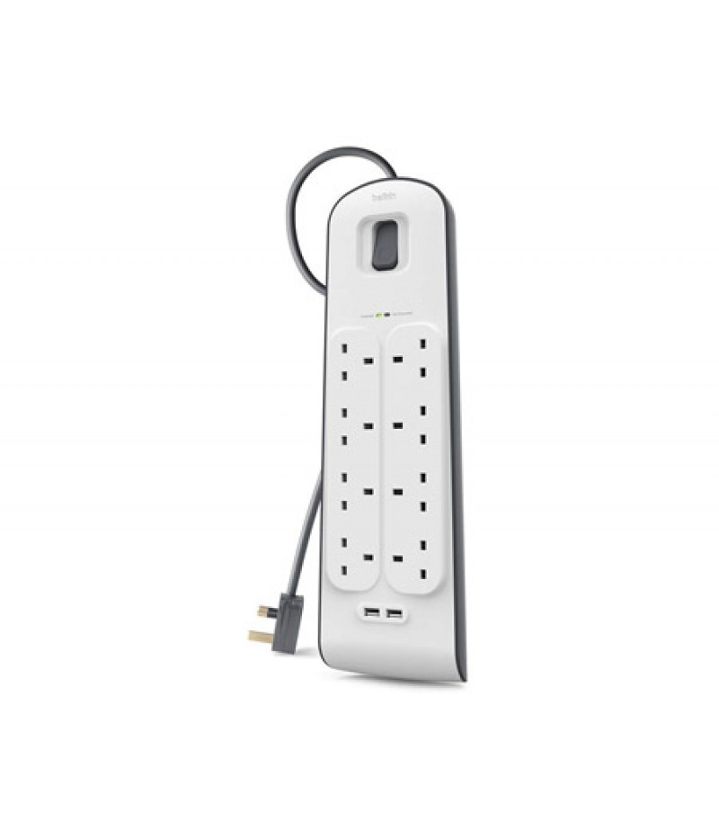 Belkin SURGE 8 Outlet- 2 USB 2.4A