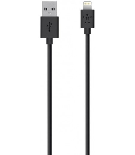 Belkin Mixit SYNC-2.4A-LTG 1.2M Black Lighting Cable