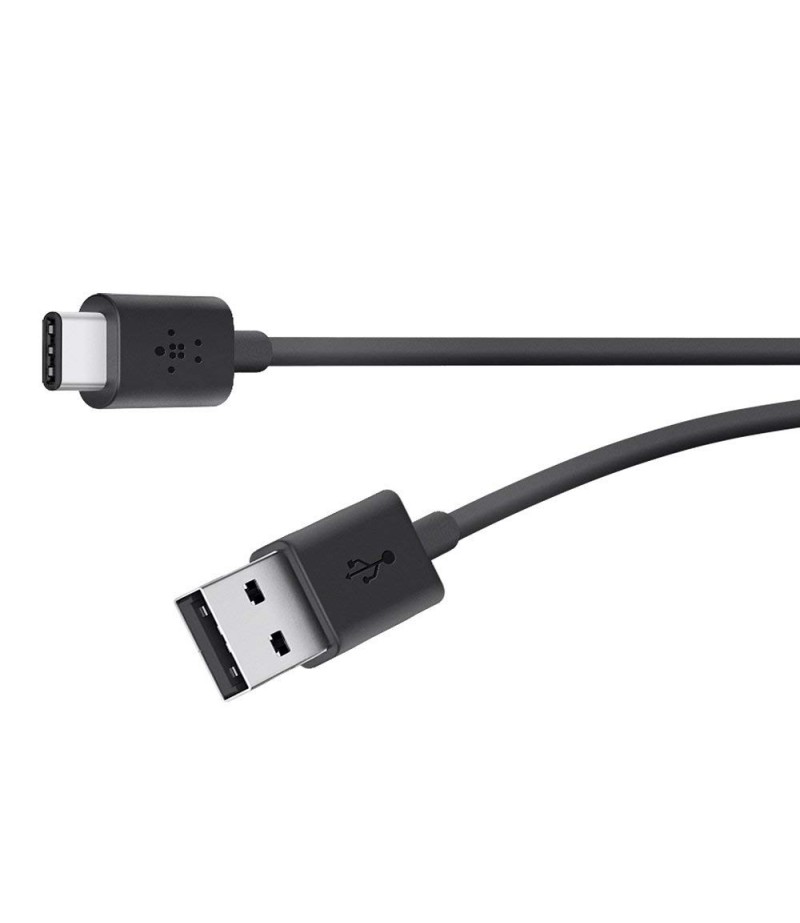 BELKIN CHARGING CABLE MIXIT UP 2.0 USB-A/USB-C, 480MBPS, 3AMP, 1.8M, BLACK