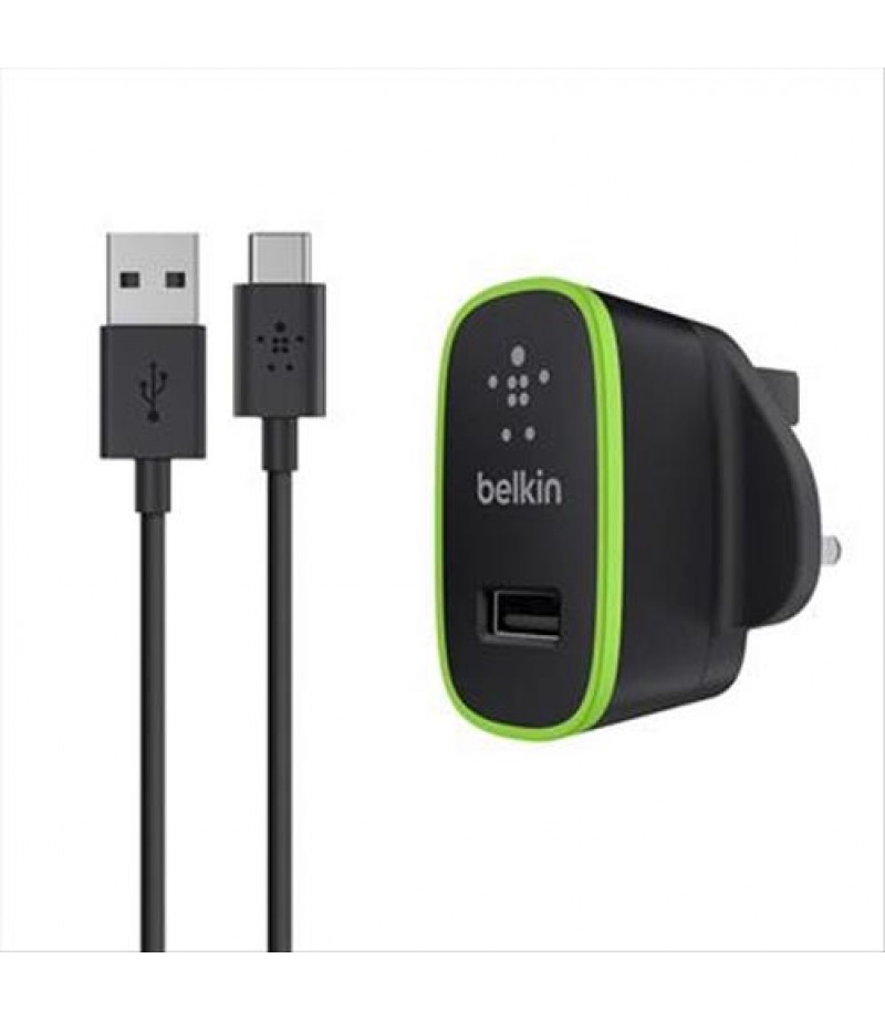 Belkin MICRO AC Charger ,2.1A,UNIVERSAL,W/6 A-USBC,Black