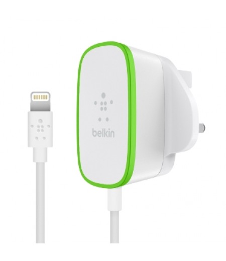 Belkin Home WALL Charger with Hardwired Lightning cable - 2.4AMP