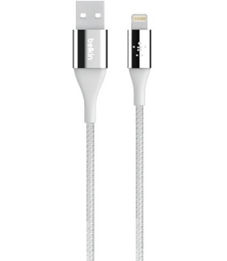 PREMIUM Belkin DuraTek™ DuPont™ Kevlar® CABLE,2.4A,LTG,4 ,SLVR