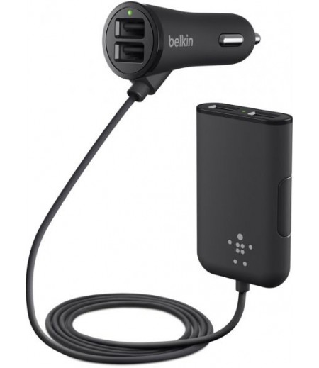 Belkin 4 Port 32W Car Charger - 7.2A