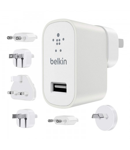 Belkin Worldwide Travel Charger with all adaptors - 2.4Amp