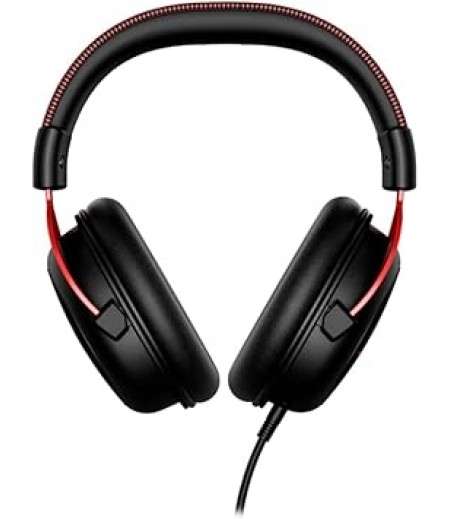 HyperX Cloud II Gaming Headset for PC & PS4 & Xbox One, Nintendo Switch, Red, Wired