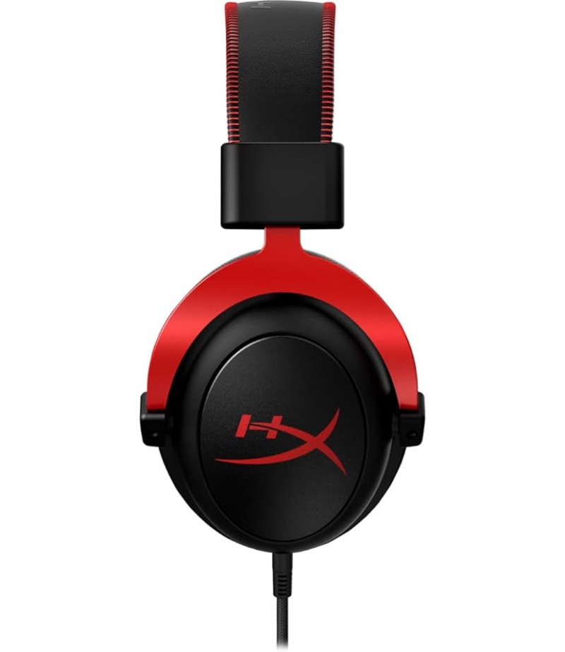 HyperX Cloud II Gaming Headset for PC & PS4 & Xbox One, Nintendo Switch, Red, Wired