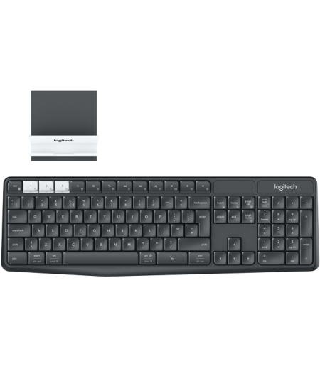 Logitech Wireless Keyboard K375s Multi Device 