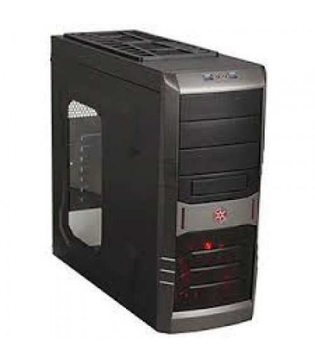 SILVERSTONE RL01B-W-USB3 REDLINE SERIES BLACK ATX CASE