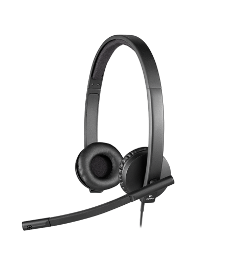 Logitech USB Headset H570e Stereo - USB