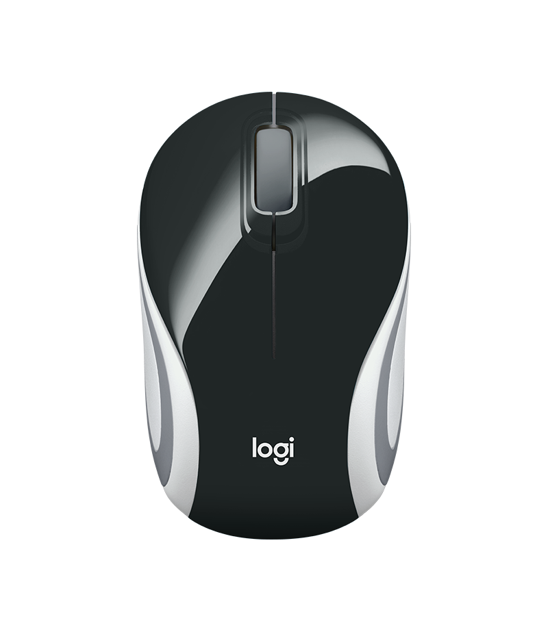 Logitech M187 Wireless Mini Mouse-Black