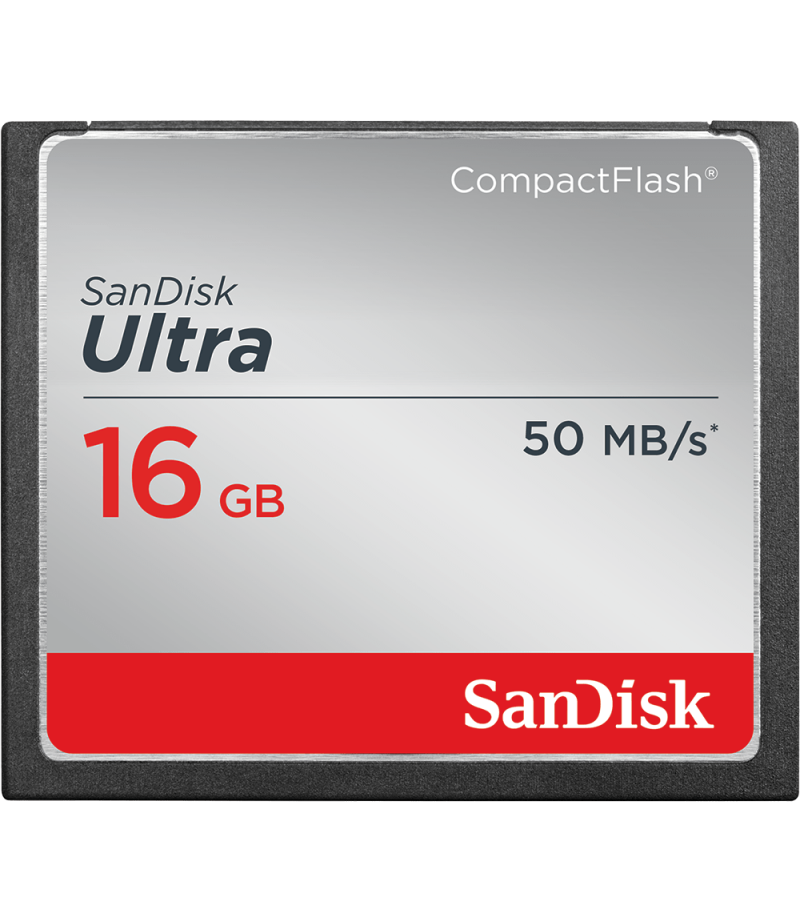 SANDISK Ultra CF 16GB 50MB/s Memory Card