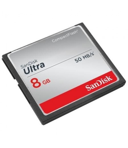 SANDISK Ultra CF 8GB 50MB/s Memory Card