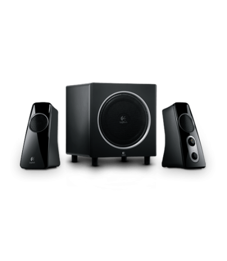 LOGITECH SPEAKERS 2.1 Z523 (Black)