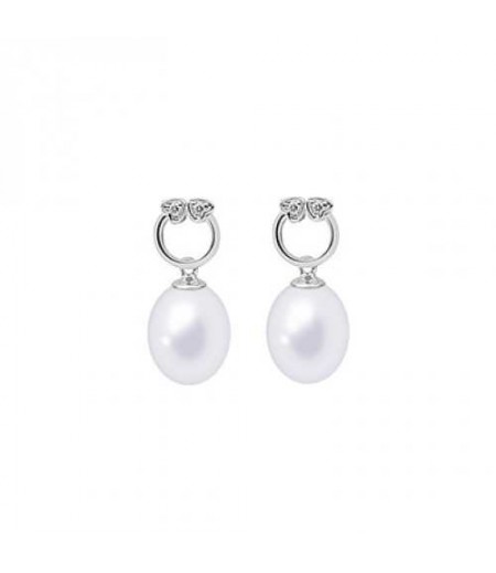 Joyalukkas Silver Pearl Earring QESL11