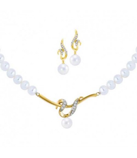 Joyalukkas Pearl Necklace Set KN44S