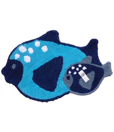 Blue Fish Kids Bath Mat