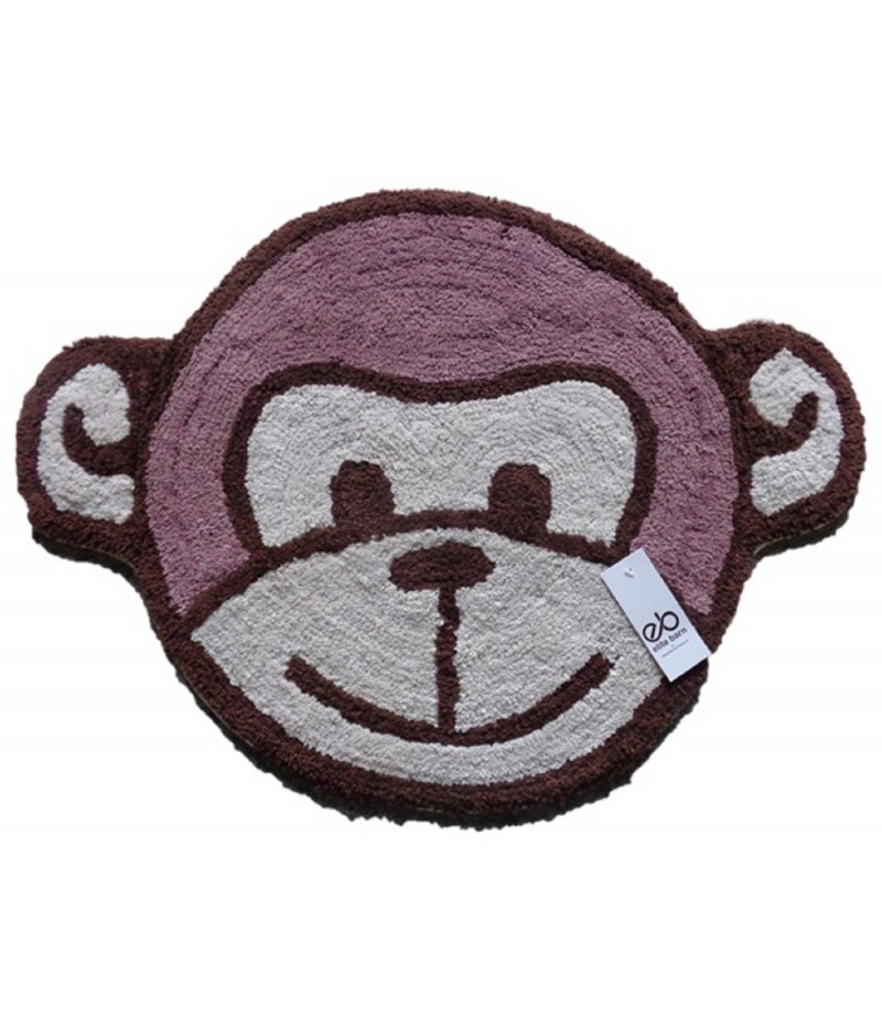 Monkey Face Kids Bath Mat