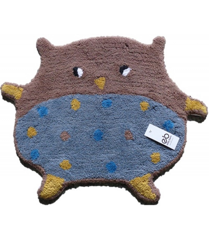 Owl Kids Bath Mat